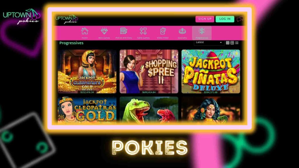 If you're captivated by slot games and dreaming of landing a significant jackpot, Progressive Pokies should be on your radar. At Uptown Pokies, you'll find a remarkable array of these games, such as Aztec's Millions, Megasaur, and Spirit of the Inca. Embark on your adventure today and see if you're the next big winner!